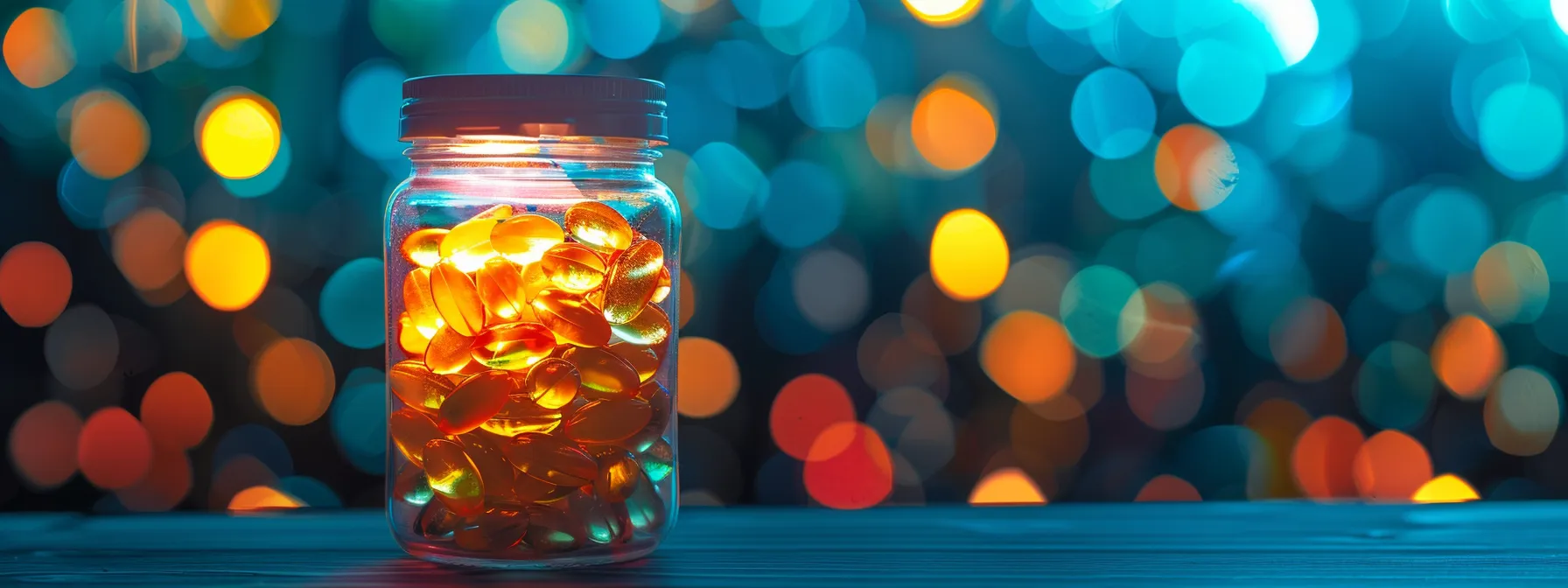 a vibrant glass jar filled with keto supplements glowing with energy and vitality, symbolizing their crucial role in enhancing weight loss on a ketogenic diet.